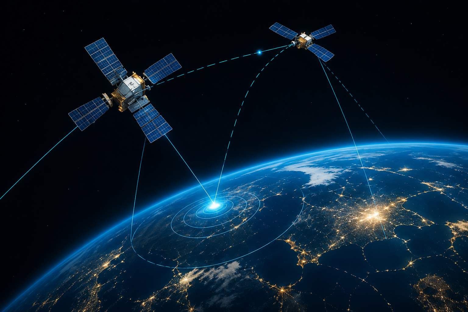 GPS RTK satellitt